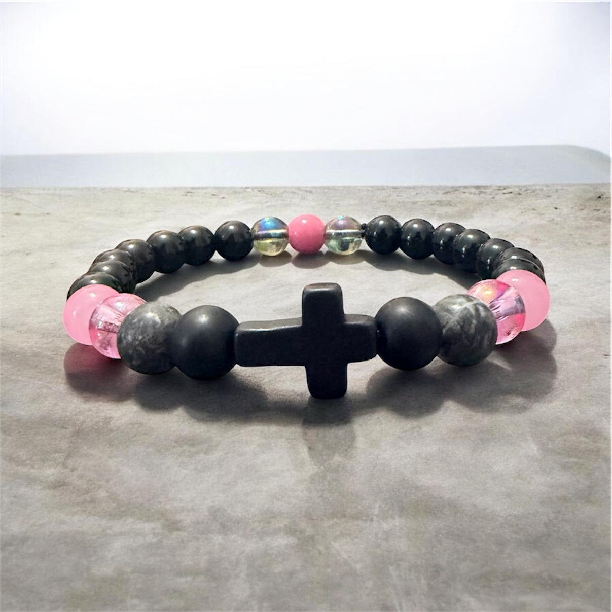 Black, Gray & Pink
