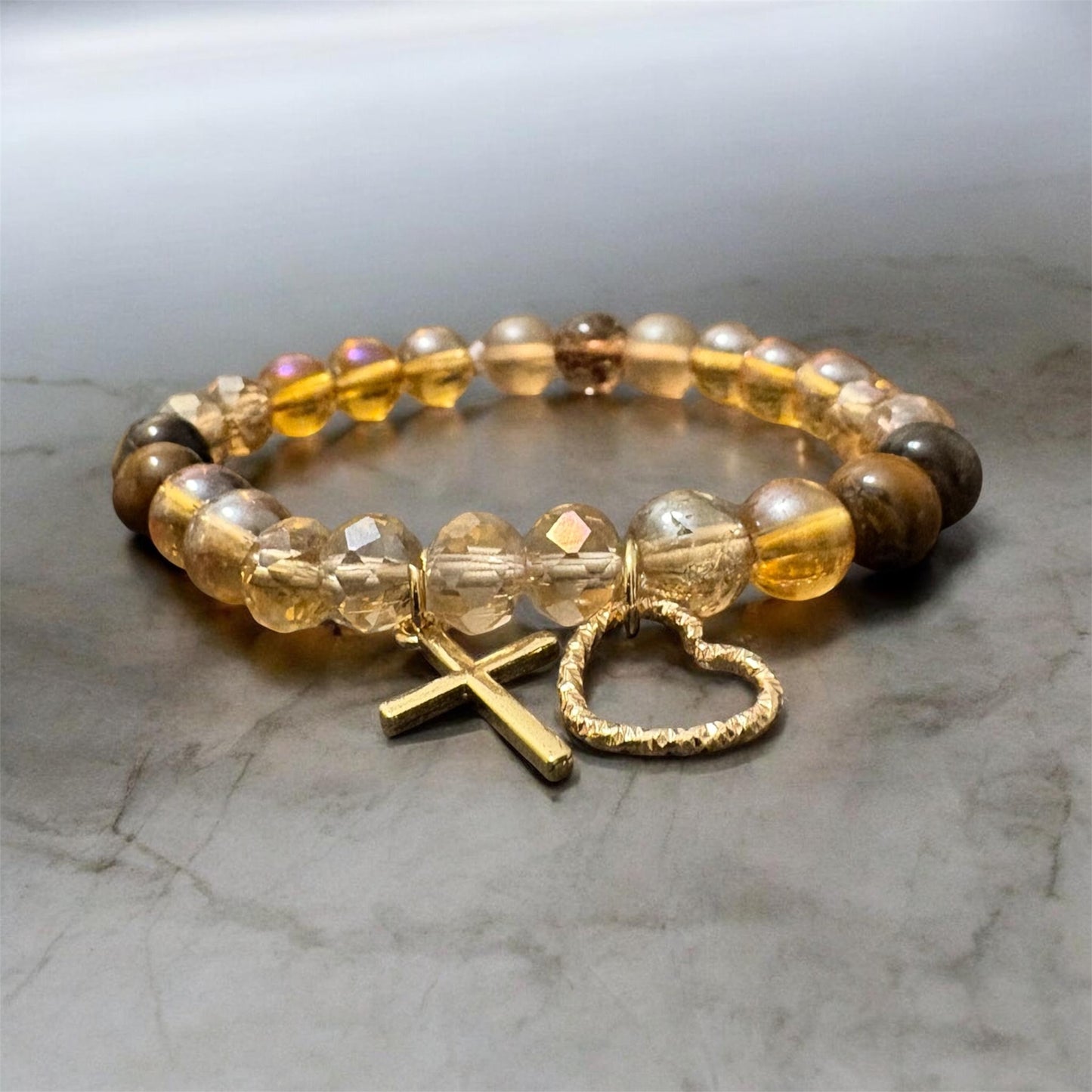 Gold & Brown